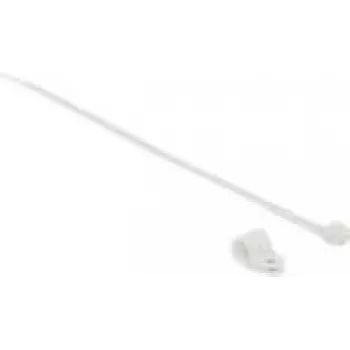 Abraçadeira com fixação por parafuso DeLOCK 18865 náilon branco 22 mm 10 unid.