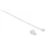 Abraçadeira com fixação por parafuso DeLOCK 18865 náilon branco 22 mm 10 unid.