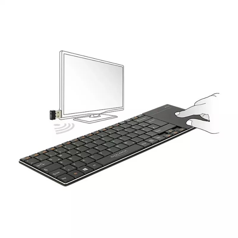 Teclado para dispositivo móvel DeLOCK 12454