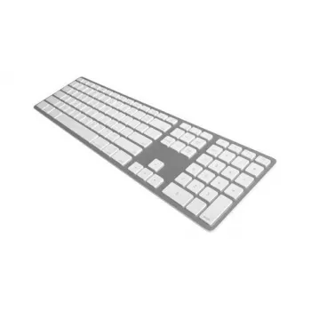 Teclado Matias Mac Silver FK418BTS-UK — design compacto, ligação USB