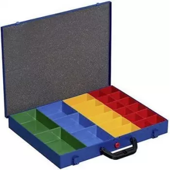 Caixa de arrumação allit 454128, dimensões 440×370×51 mm, 1 unid.