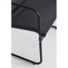 Conjunto de mobiliário de jardim Extralink BLACK FOREST têxtil duas cadeiras + espreguiçadeira + mesa dobrável preto L-0358 conjunto de mobiliário de exterior
