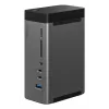 Hub Belkin Connect USB Type-C 10000 Mbit/s cinzento