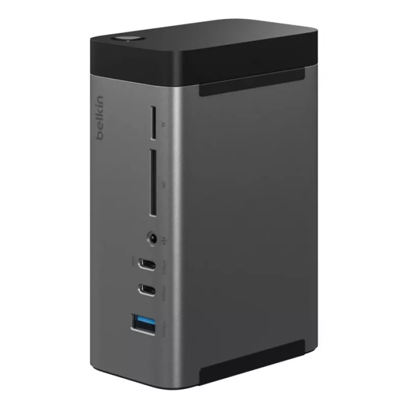 Hub Belkin Connect USB Type-C 10000 Mbit/s cinzento