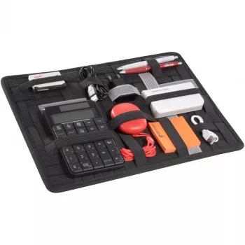 Capa para tablet RealPower 156802 27,9 cm (11 polegadas) preto cinzento
