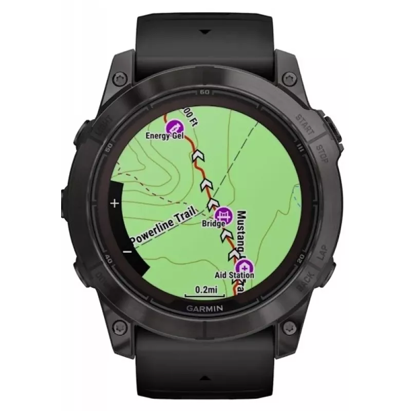Smartwatch GARMIN fēnix 7X Pro 51 mm, 1,4 polegadas (3,56 cm) MIP 280×280, Touch, Wi‑Fi, GPS, 32 GB, Preto