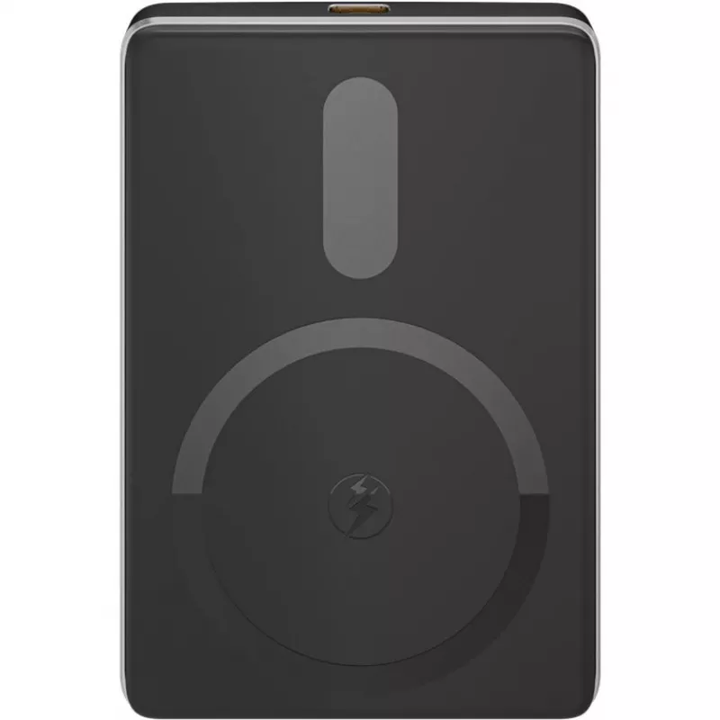 Powerbank sem fios magnética Goobay | 70182 | 5000 mAh | USB-C | Preto