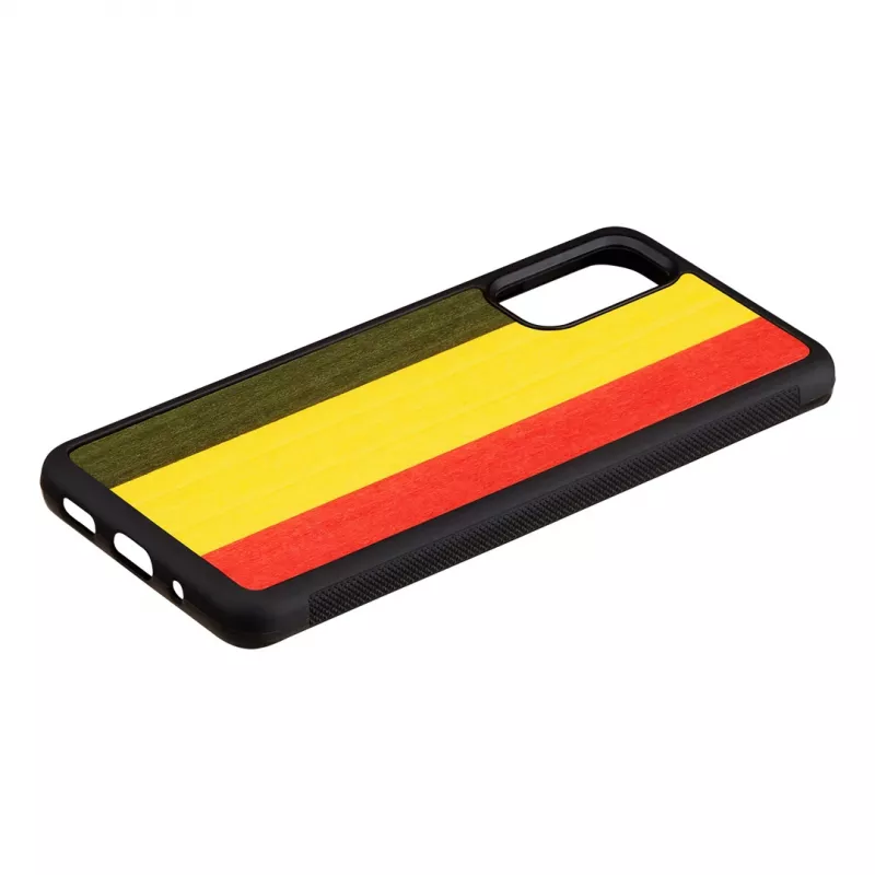 Capa para telemóvel Man and Wood Galaxy S20 Reggae preto