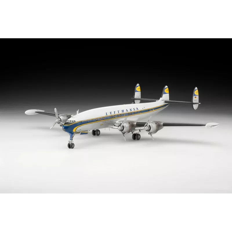 Maquete em plástico REVELL Lockheed L.1049G Super Constellation Lufthansa
