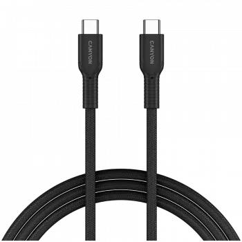 Cabo CANYON OnWire 60CL C-C 60W COLOR entrançado 1m preto