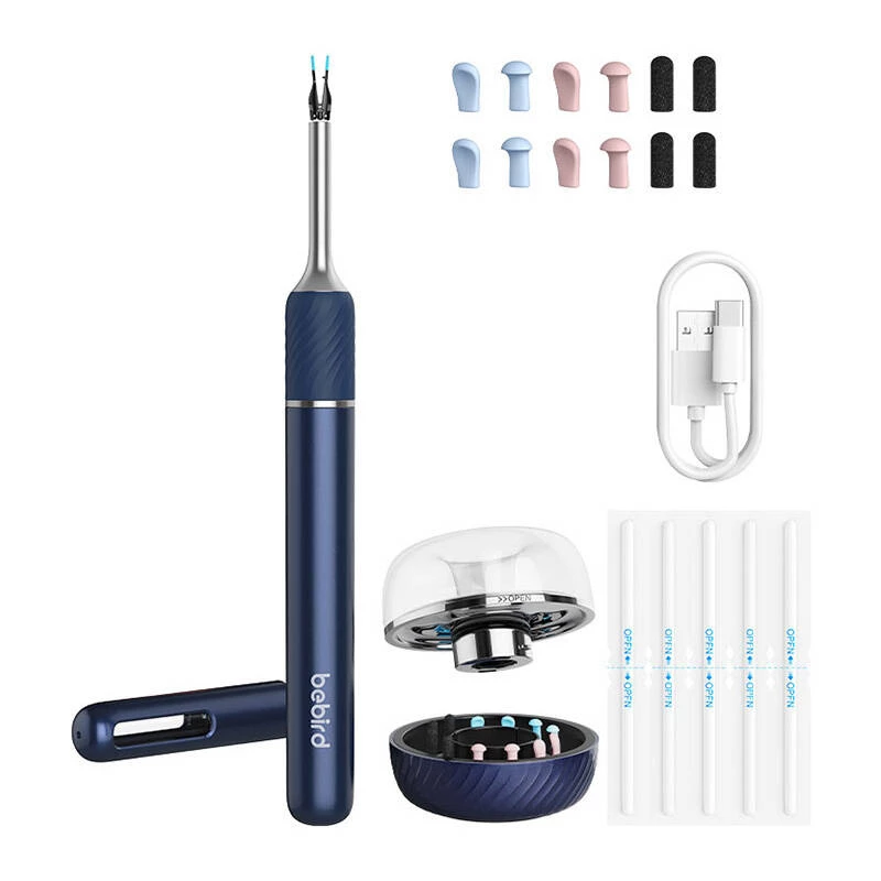 Otoscópio Bebird Note 5 Pro azul – câmara de limpeza de ouvidos, Modelo Note5pro