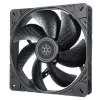 Ventoinha de refrigeração SILVERSTONE SST-SF140B 140 mm preta ventoinha axial para caixa de PC