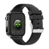 Smartwatch Colmi P80 preto – wearable de pulso, ecrã a cores, monitorização de saúde e atividade