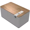 Klipsch the Three Plus sistema de altifalantes Bluetooth premium nogueira USB RCA...