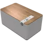 Klipsch the Three Plus sistema de altifalantes Bluetooth premium nogueira USB RCA...