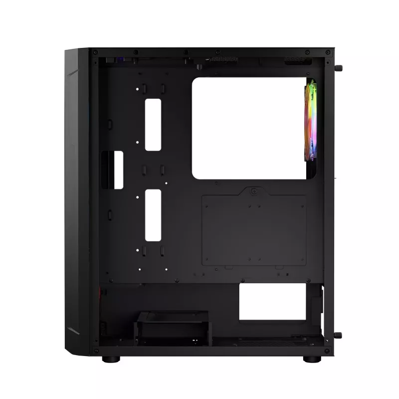 Caixa Logic ARAMIS ARGB MINIDI USB 3.0 preto