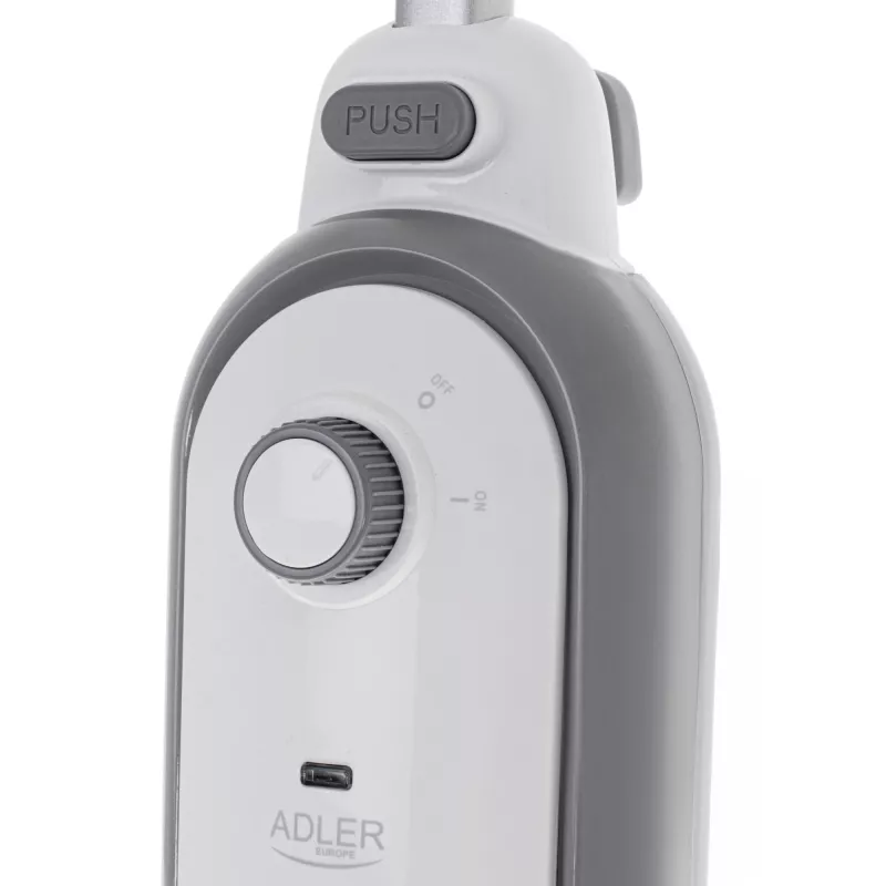 Limpa-vapor Adler AD 7057 1300W 0,38L branco/cinzento