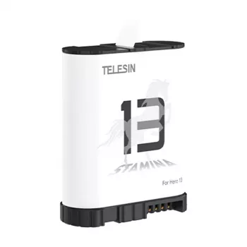 Bateria de substituição Telesin para GoPro Hero 13 — bateria de iões de lítio para câmara de ação