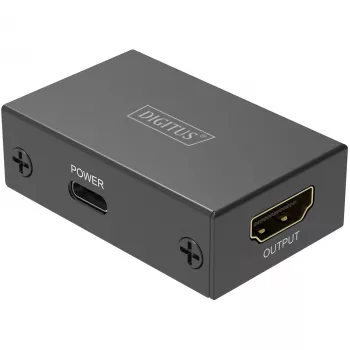Repetidor AV Digitus HDMI 8K/60Hz resolução máxima 7680 x 4320