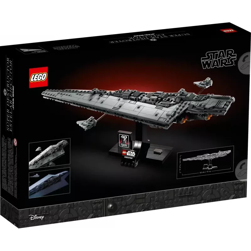 LEGO Star Wars Executor Super Star Destroyer 75356 — conjunto modelo, 6034 peças