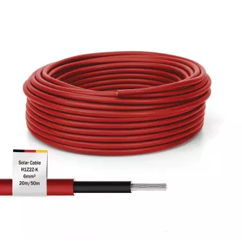 Cabo Digitus DK-SCIC6R-0500 50m 6mm² Vermelho Cabo PV 1500V DC