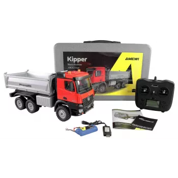 Dumper telecomandado Amewi 22684 1:14 motor elétrico Li-Ion 2500mAh