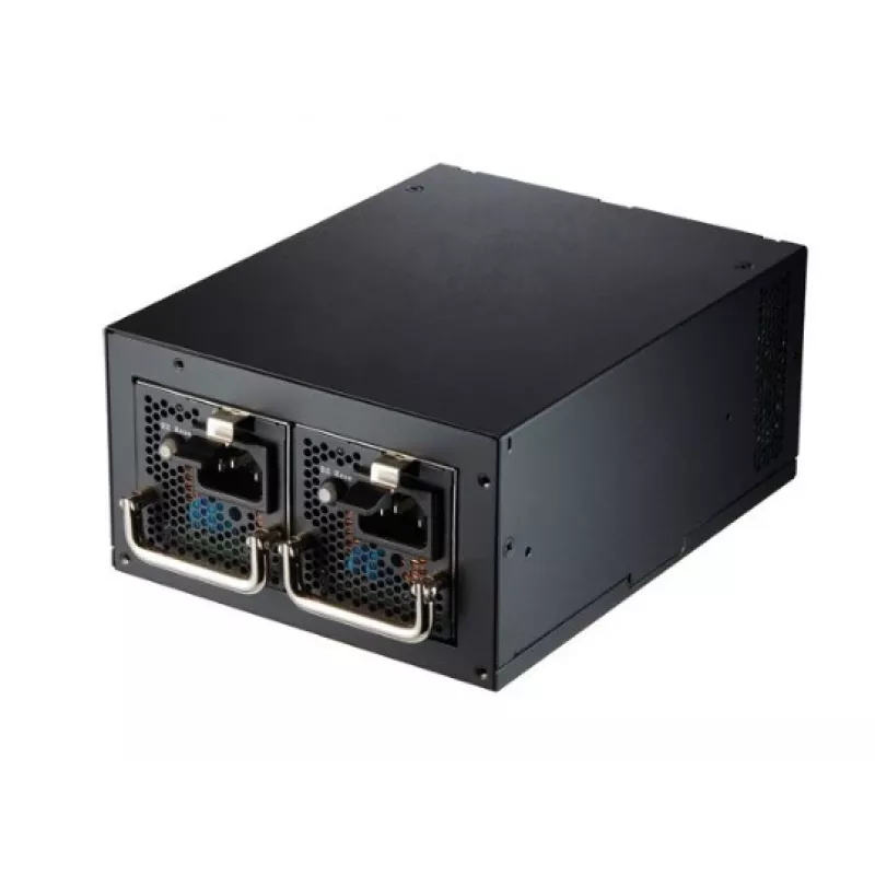 Fonte de alimentação FSP Twins PRO 700W PS2 ATX redundante ATX preto, 700 W, 100 - 240 V, 50 - 60 Hz, 10-5 A, ativa, 130 W