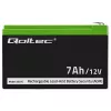Bateria AGM Qoltec 53076 | 12V | 7Ah | segurança