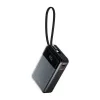 Powerbank portátil Vention FHYB0 20000mAh 65W, 2× USB-C, 1× USB-A, preto