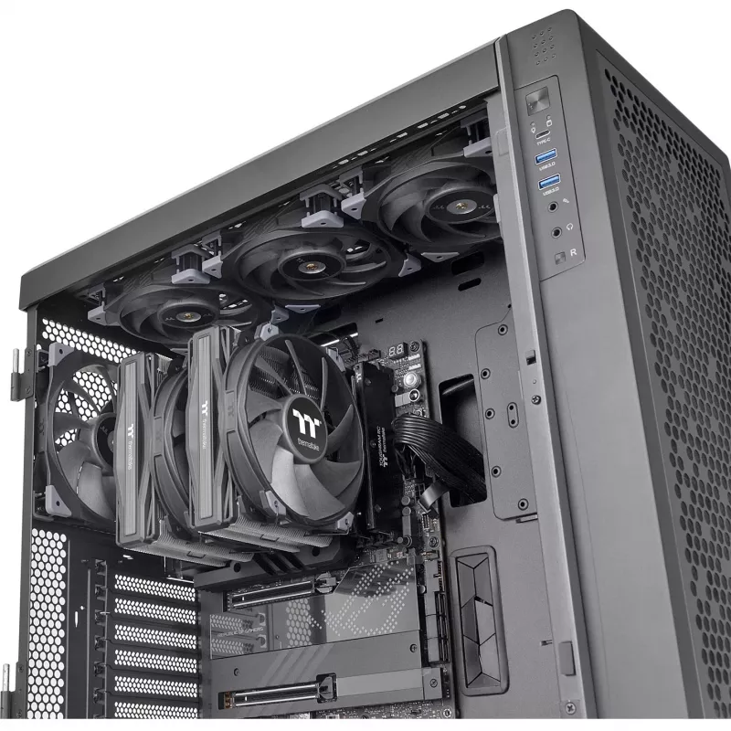 Thermaltake TOUGHAIR 710 - dissipador de ar para processador - (para: LGA1156, LGA1155, LGA2011, LGA1150, LGA2011-3, LGA1151, AM4, LGA2066, LGA1200, LGA1700, AM5)