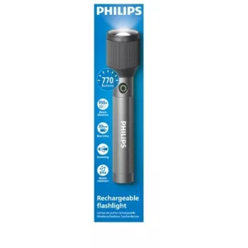 Lanterna Philips recarregável USB-C 770 lm 3000 mAh