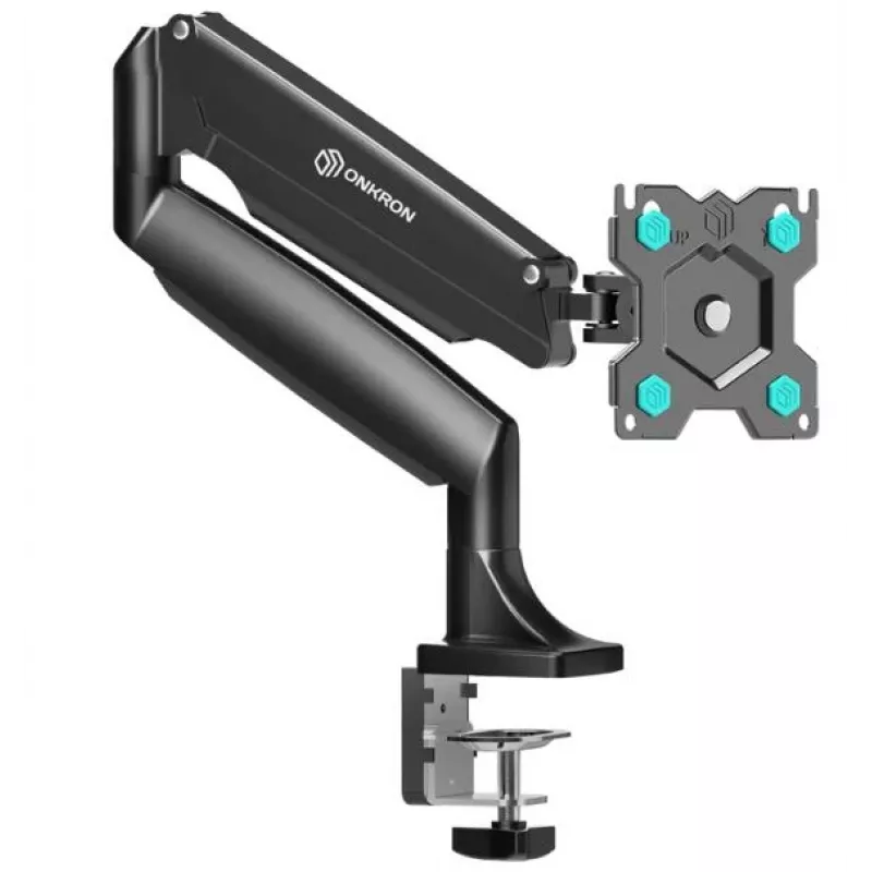 ONKRON G100-B Suporte de secretária para monitores, preto