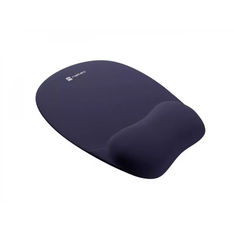 Tapete de rato Natec Chipmunk azul-marinho 230x200mm espuma de memória