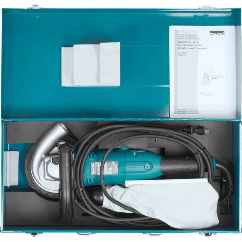 Makita PC5001C lixadeira portátil 10500 rpm preto, azul 1400 W