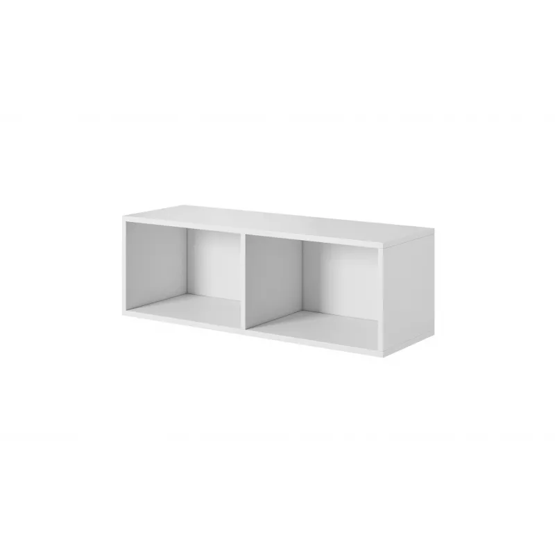 Conjunto de móveis de sala Cama ROCO 16 (RO1+RO2+RO3+RO4) branco/branco/preto
