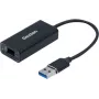 Adaptador Ethernet USB 3.0 Dexlan 310765, caixa de alumínio, Gigabit LAN