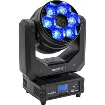Luz de efeito Wash Flower EUROLITE TMH-H240 240W RGB – wash de palco com LEDs RGB, potência de 240 W
