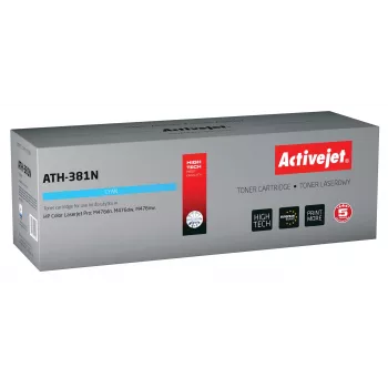 Toner Activejet ATH-381N (substituto do HP 312A CF381A; Supreme; 2700 páginas; ciano)