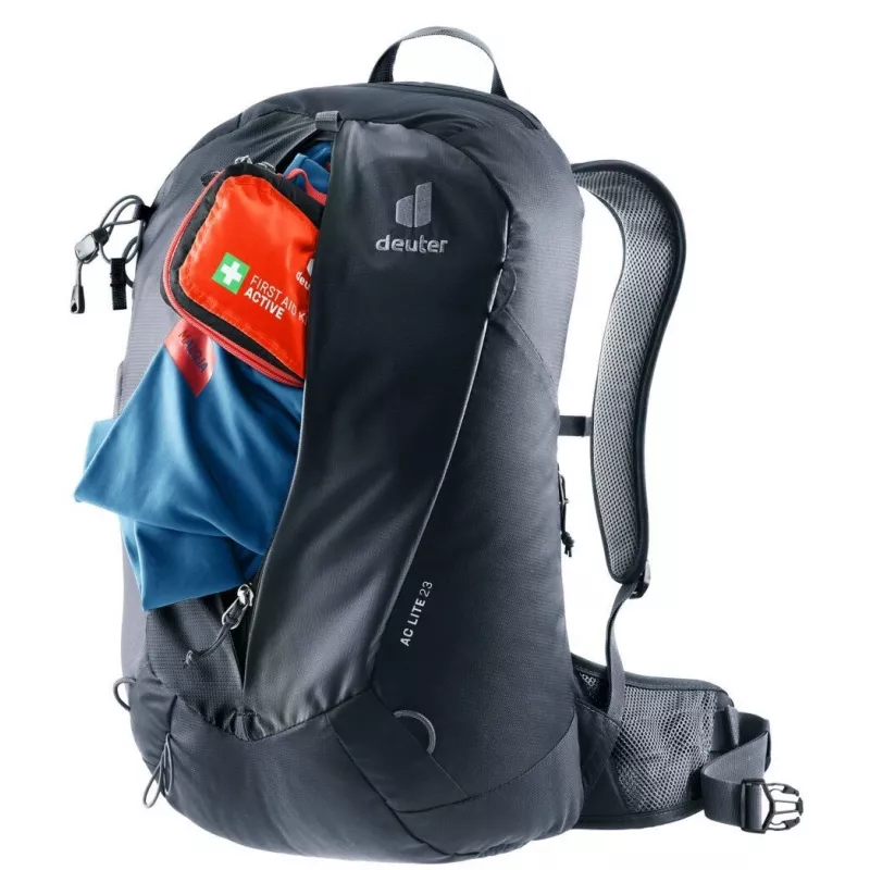 Mochila de caminhada DEUTER AC Lite 23, mochila de dia leve de 23 L