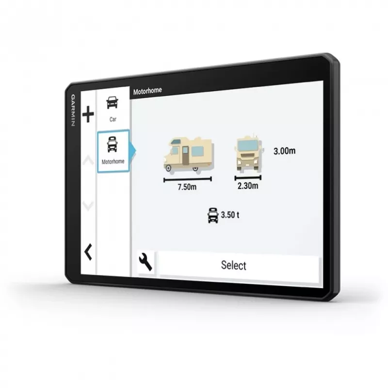 Sistema de navegação Garmin 1095 Fixo 25,6 cm (10.1 ) Ecrã tátil TFT 554 g preto (010-02749-10)