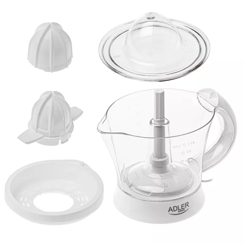 Adler espremedor de citrinos | AD 4014 | Tipo espremedor de citrinos | Branco | 40 W | Número de velocidades 1