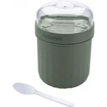 Saco de almoço Fackelmann 26929 verde transparente adultos crianças