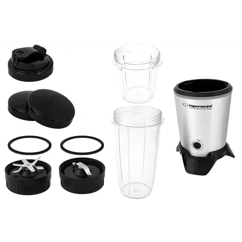 Esperanza EKM028 misturadora liquidificadora 1000 W preta, aço inoxidável