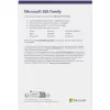 Microsoft 365 Family Box Pack 1 ano até 6 pessoas Android iOS Windows MacOS
