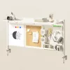 Divisória de secretária Ergo Office ER-300 W, largura 1250 mm, carga máxima 10 kg
