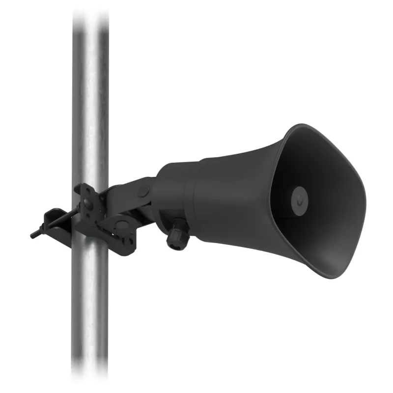 Ubiquiti UniFi Protect AI coluna de corneta UP-AI-Horn-Speaker-B, preta, PoE+