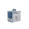 Gembird TPA-2A3C70-01-W adaptador de alimentação de viagem universal, 3x USB-C, 2x USB-A, 70 W, GaN, branco