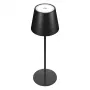 RealPower TableLight 360 3W candeeiro de mesa LED preto IP44