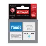 Activejet AE-805N tinta, substitui Epson T0805, Supreme, 13,5 ml, ciano claro