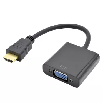 Cabo adaptador VGA para HDMI TB AKTBXVAHMVGAF15 15 cm, VGA (fêmea) para HDMI (macho)